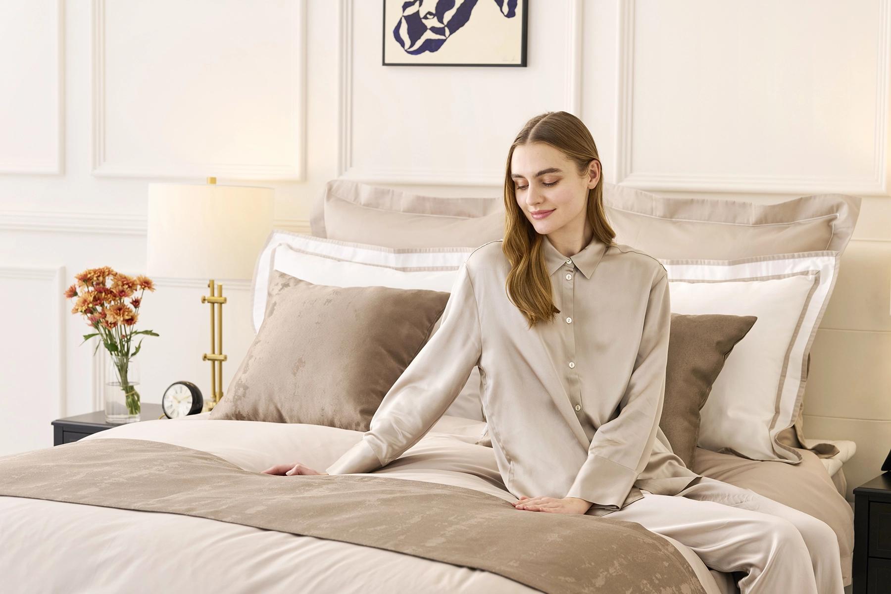 Luxury Silk Pajama Set - Image 2
