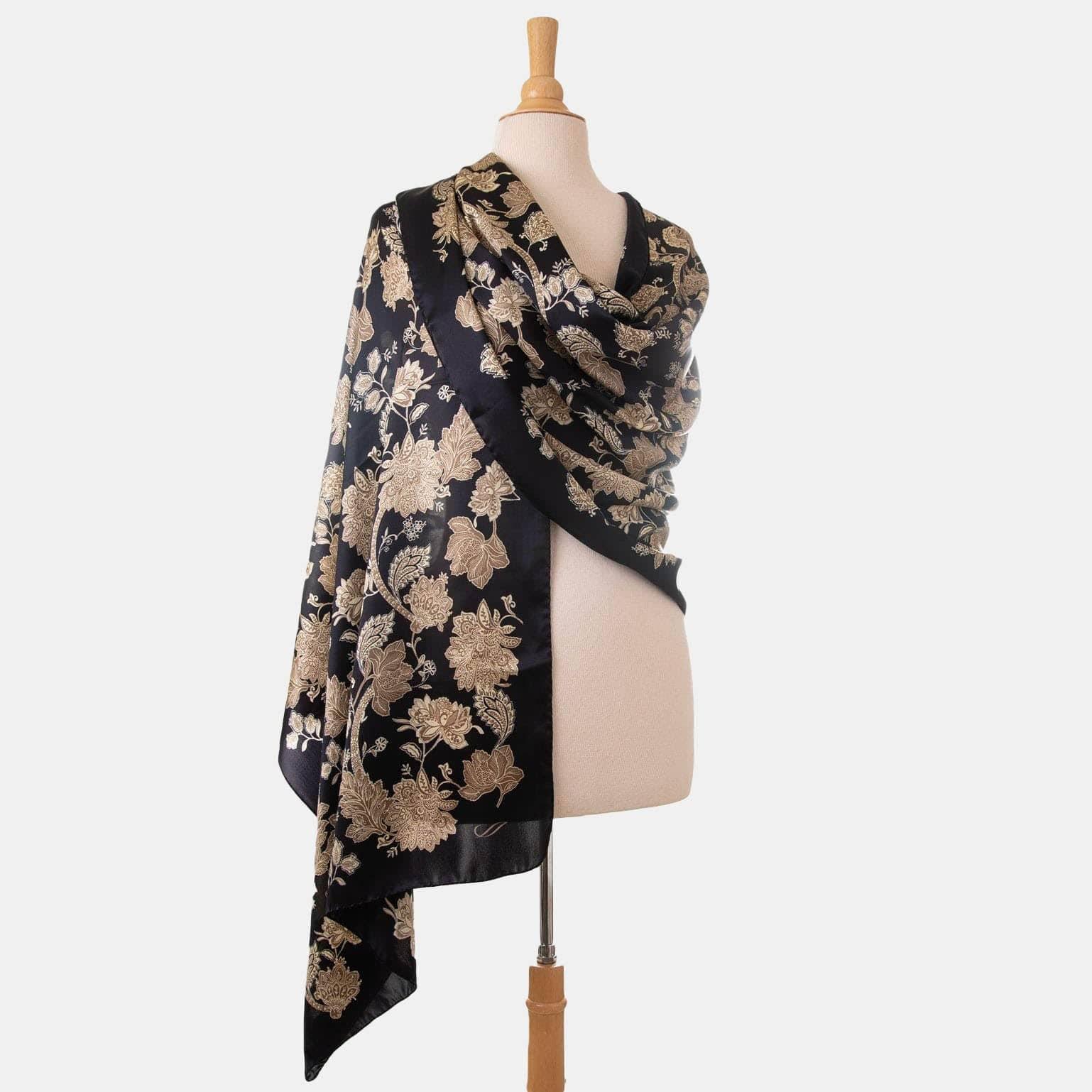 Pure Silk Long Shawl - Image 2