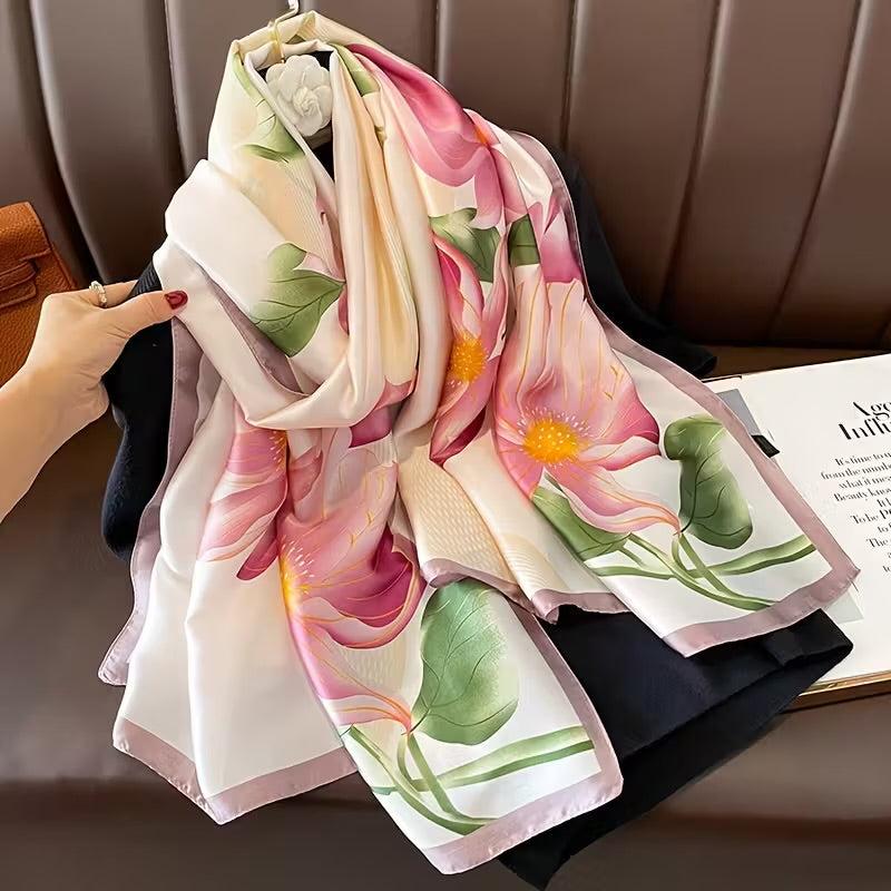 Pure Silk Long Shawl