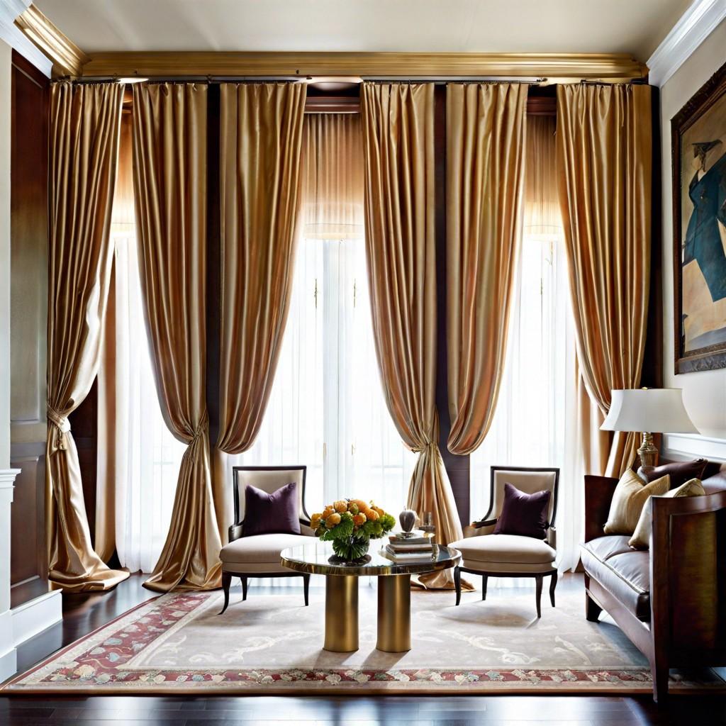 Luxury Mulberry Silk Curtain Panel