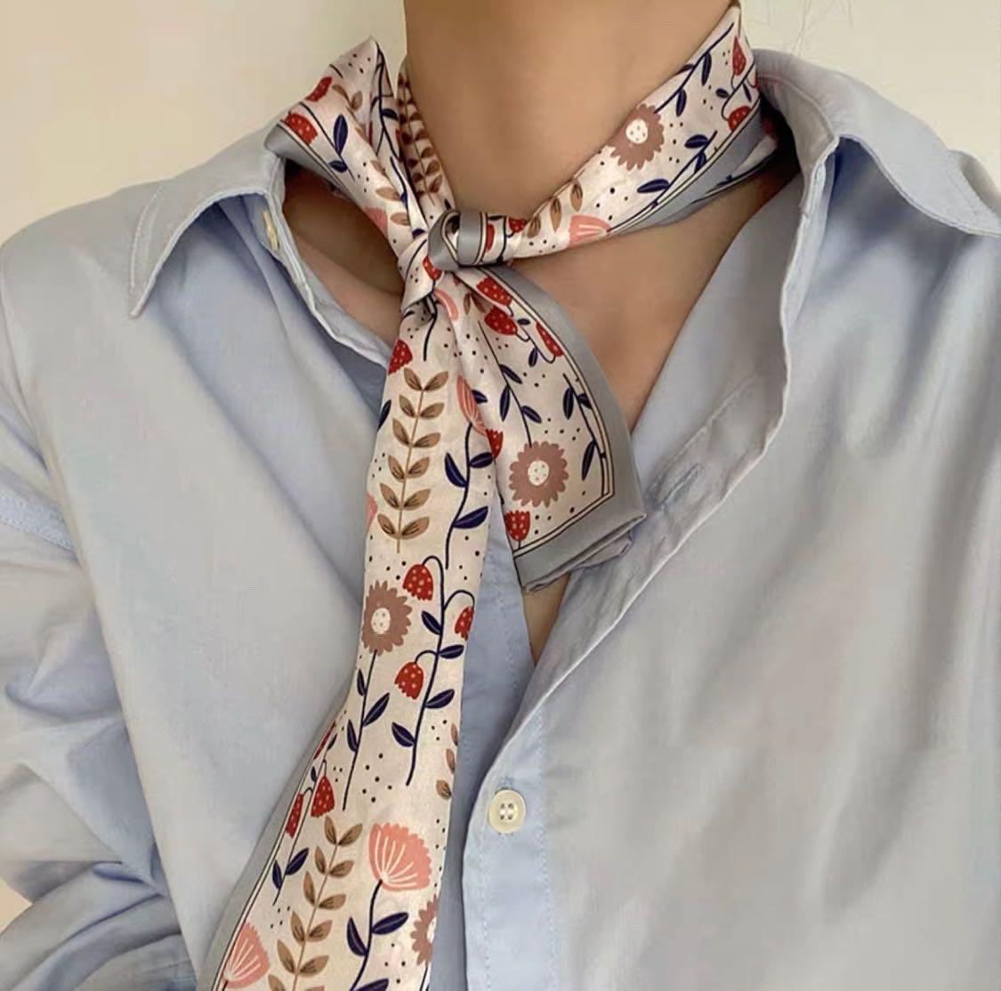 Skinny Silk Scarf (Twilly) - Image 2