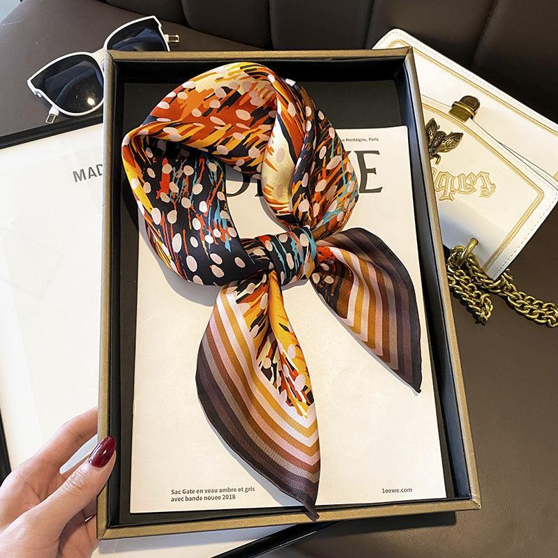 Classic Mulberry Silk Square Scarf