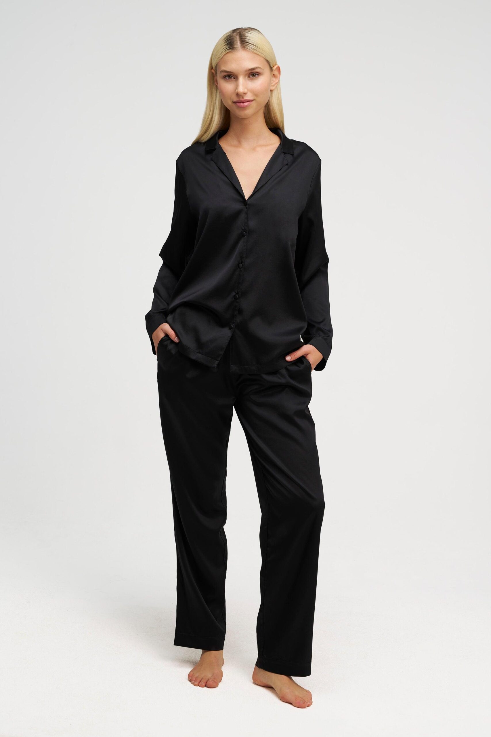 Luxury Silk Pajama Set - Image 3