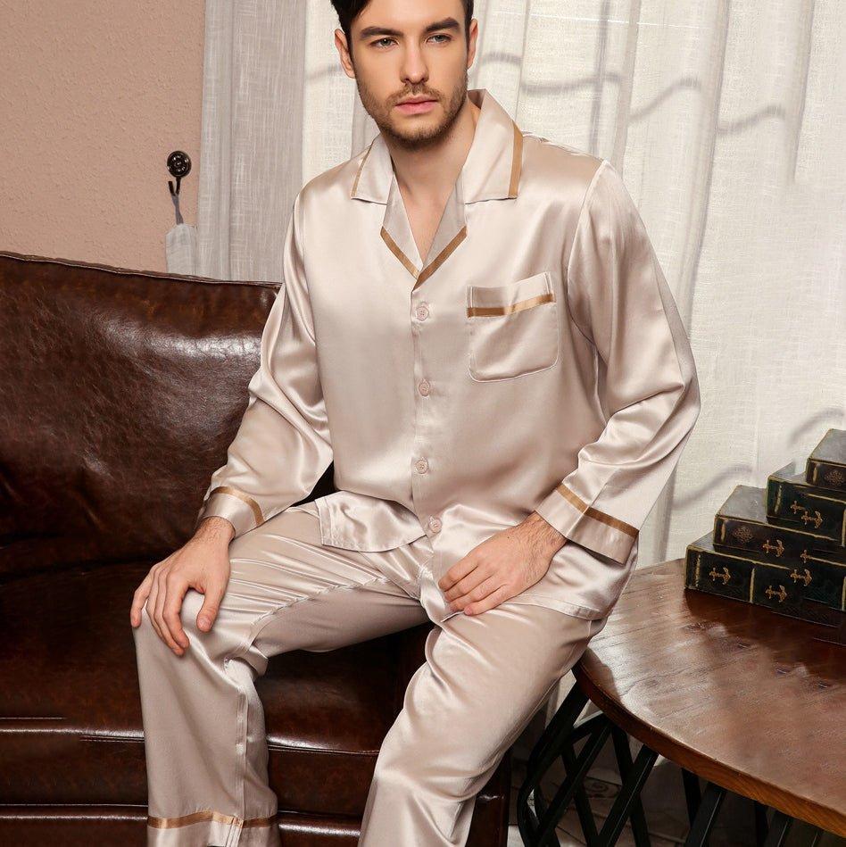 Classic Men's Silk Pajama Set