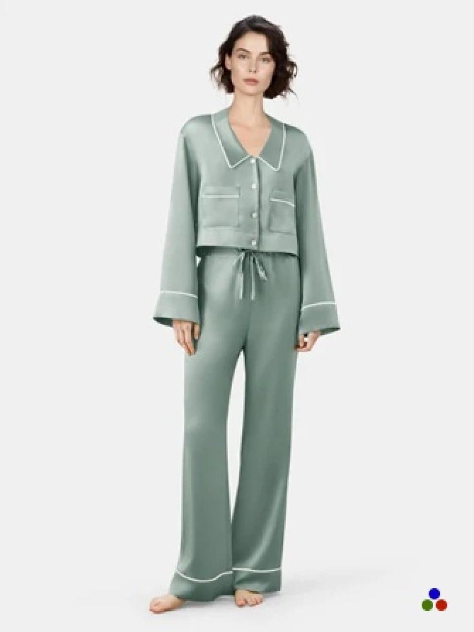 Luxury Silk Pajama Set - Image 7